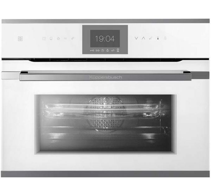 Духовой шкаф Kuppersbusch CBM 6550.0 W3 компактный с СВЧ
