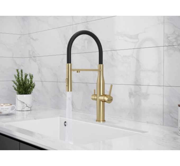 Смеситель Kuchenstern ELIT-FE золото