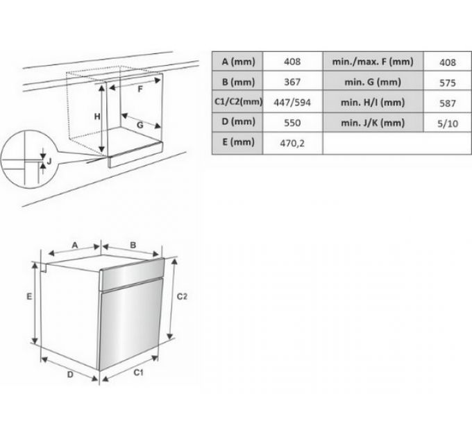 Духовой шкаф EXITEQ EXO-106 black