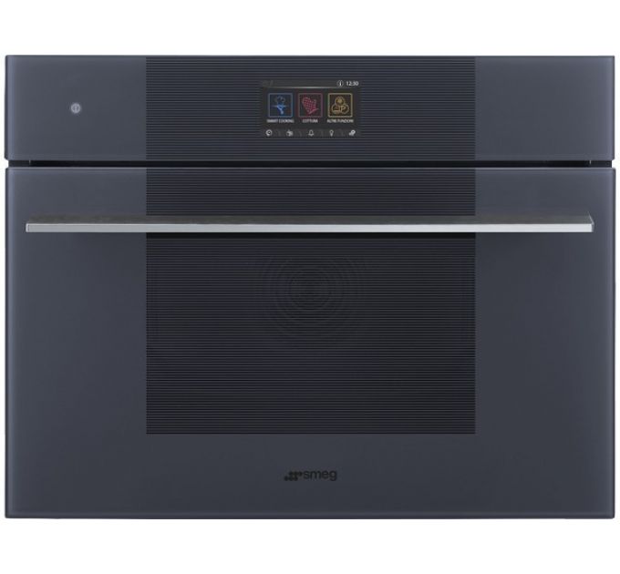 Духовой шкаф SMEG SO4104APG компактный с паром и СВЧ