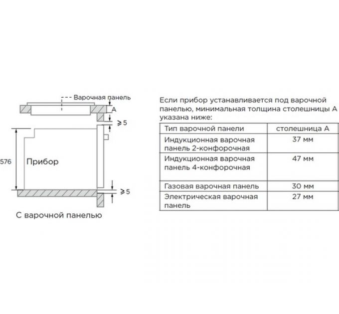 Духовой шкаф Midea MO817100MGB с СВЧ