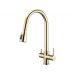 Смеситель Paulmark Lange La214212-LG (SBG), светлое золото