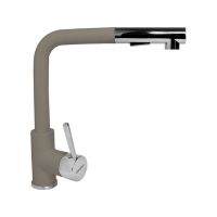 Смеситель Longran Impact с выдв. лейкой LM2182 - 54 Truffle