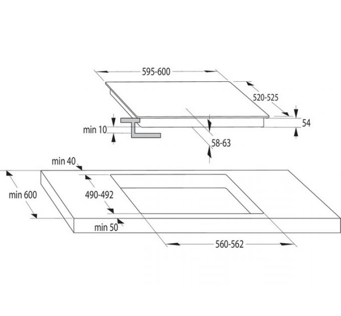 Варочная панель Gorenje GI6401BSC индукционная