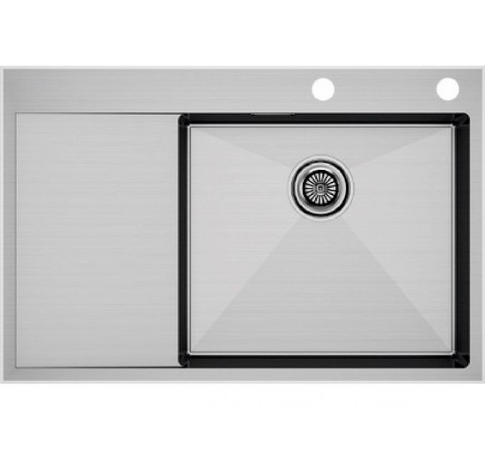 Мойка Paulmark Kroner-edge 78F PM777851-BSR, брашированная нерж. сталь