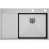 Мойка Paulmark Kroner-edge 78F PM777851-BSR, брашированная нерж. сталь