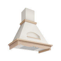 Вытяжка Elikor Бельведер 90П-650-П3Д бежевый/дуб неокр