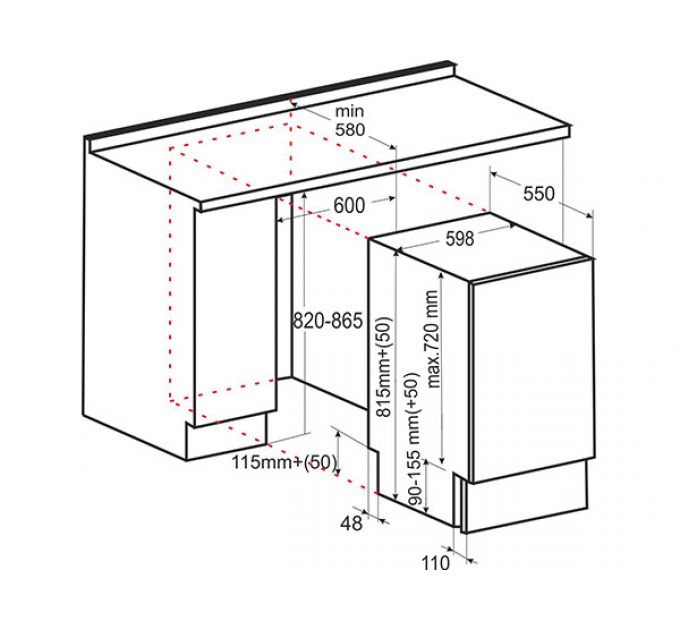 Посудомоечная машина EXITEQ EXDW-I603