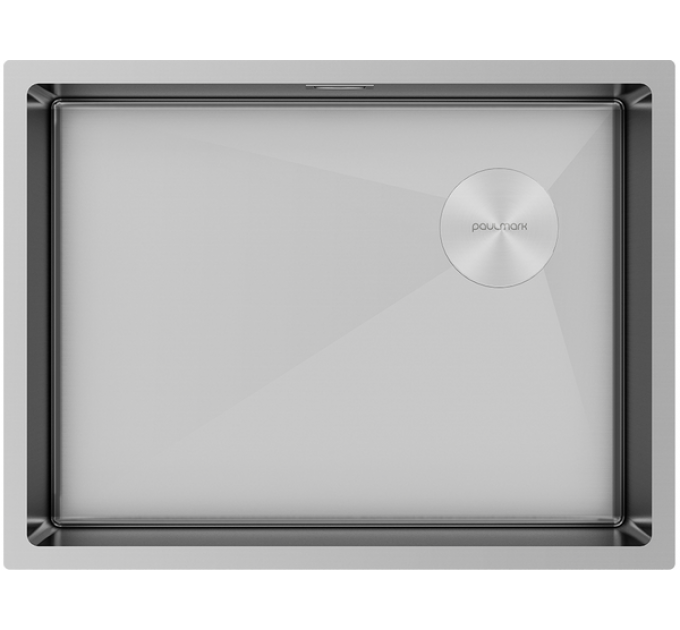 Мойка Paulmark Next-skew 58 uni PM885844-BS, брашированная нерж. сталь