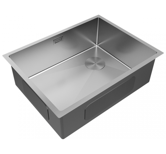 Мойка Paulmark Next-skew 58 uni PM885844-BS, брашированная нерж. сталь