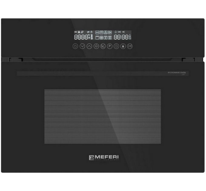 Духовой шкаф MEFERI MEO608BK MICROWAVE компактный с СВЧ