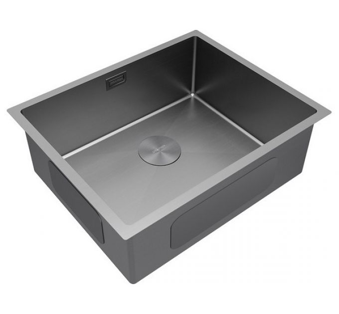 Мойка Paulmark Next 54 uni PM215444-MG, матовый серый