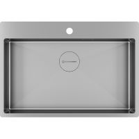 Мойка Kuchenstern WERK 80 нержавеющая сталь