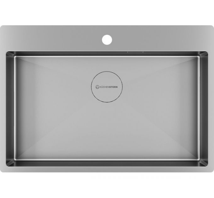 Мойка Kuchenstern WERK 80 нержавеющая сталь