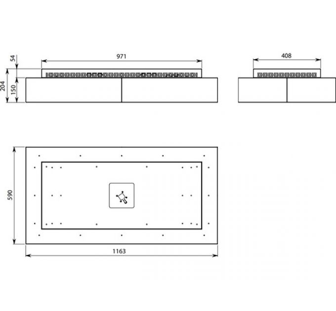Вытяжка Falmec VEGA 115 WHITE