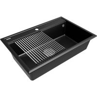 Мойка Paulmark Stepia 80 PM117551-BLM, черный