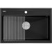 Мойка Paulmark Stepia 80 PM117551-BLM, черный