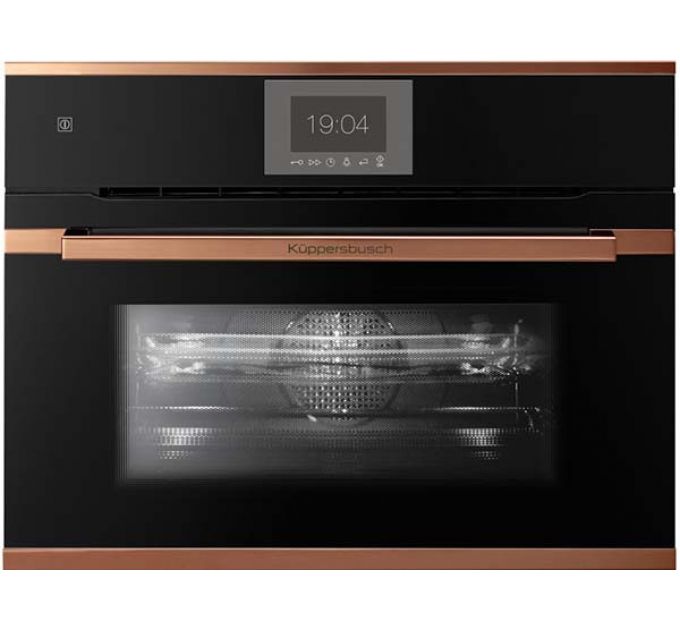 Духовой шкаф Kuppersbusch CBM 6550.0 S7 компактный с СВЧ