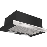 Вытяжка Elikor Интегра 50П-400-В2Л черный/нерж