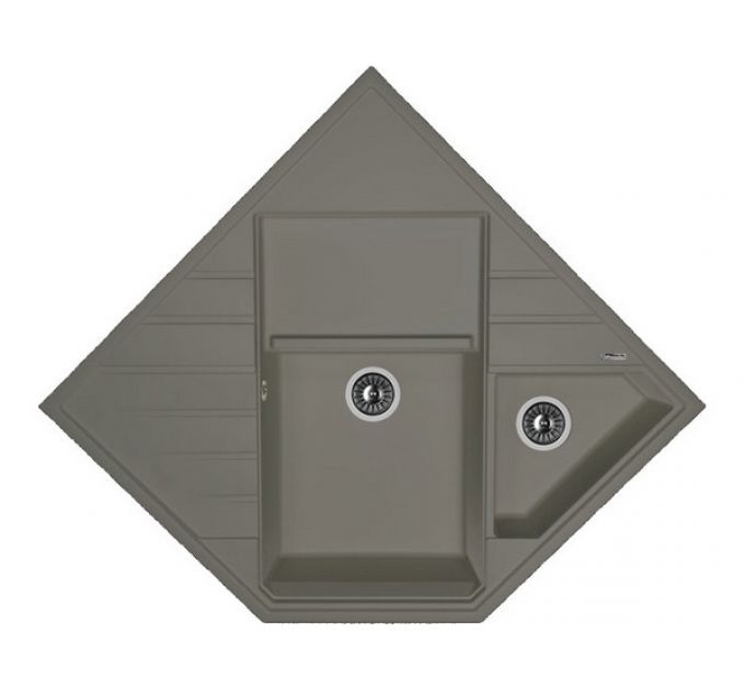 Мойка Florentina Бомбей серый шелк