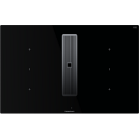 Варочная панель Kuppersbusch KMI 8350.0 SR Silver Chrome индукционная с вытяжкой