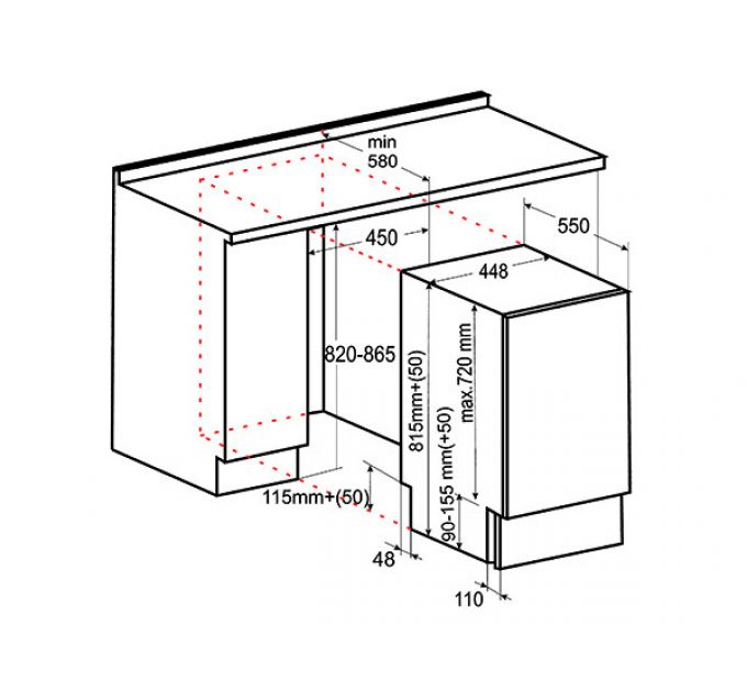 Посудомоечная машина EXITEQ EXDW-I403