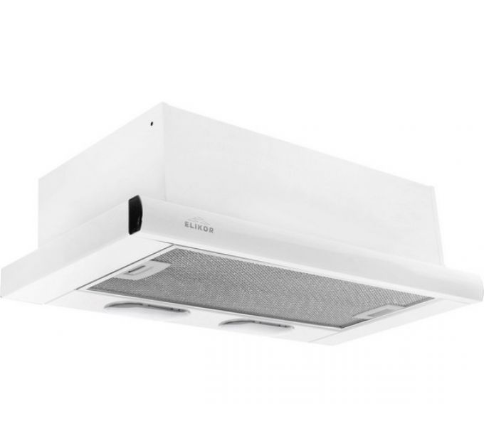 Вытяжка Elikor Интегра 60П-400-В2Л белый/бел.
