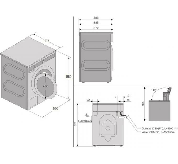 Стиральная машина ASKO W1094W