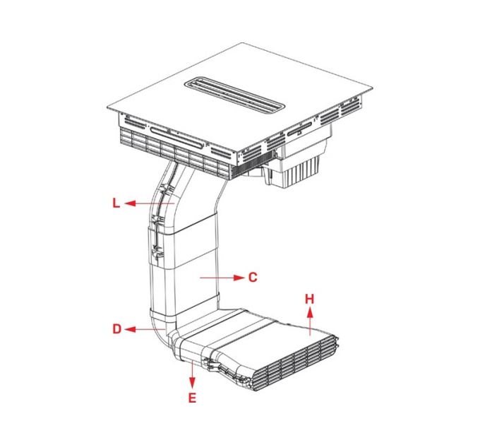 Варочная панель Kuppersberg IHI 690 индукционная с вытяжкой