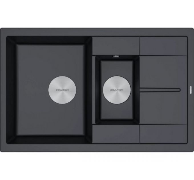 Мойка Paulmark Flugen 60/1,5 PM237850-BLM, черный
