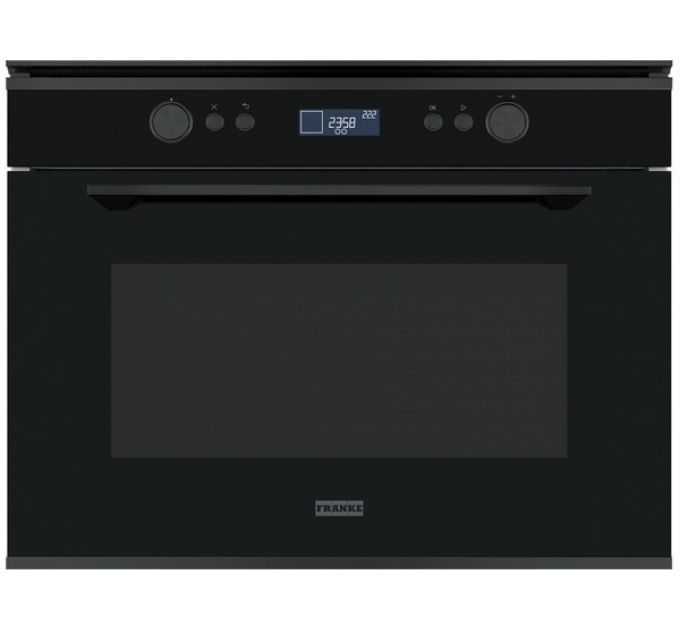 Духовой шкаф Franke FMY 45 MW BK (131.0632.660) компактный с СВЧ