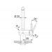 Смеситель Franke Atlas Neo, выдв. лейка, нерж. сталь (115.0521.438)