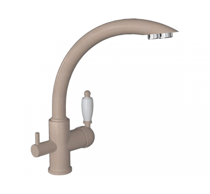 Смеситель Florentina Шале песочный