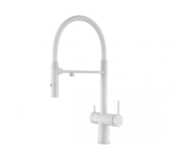 Смеситель Paulmark Gravity Gr213888-WH, белый матовый