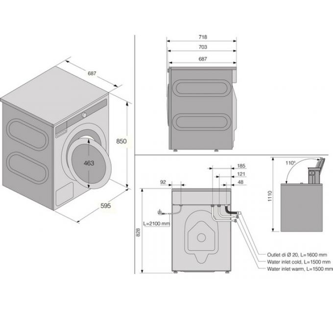 Стиральная машина ASKO W7124XXLW