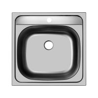 Мойка Ukinox Классика CLM480.480 -4K 0C