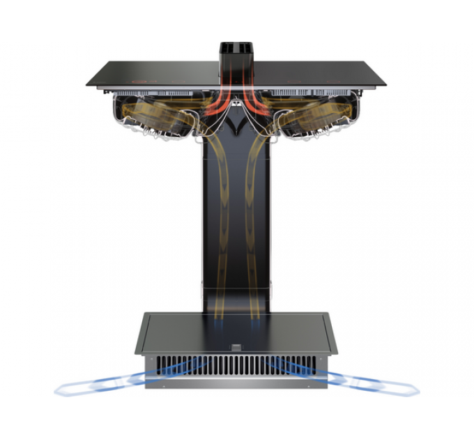 Варочная панель ASKO HIHD854GF индукционная с вытяжкой