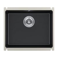 Мойка Kuchenstern SUBKERAM 60 керамический черный
