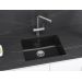 Мойка Kuchenstern SUBKERAM 60 керамический черный