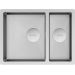 Мойка Paulmark Next 58/2S uni PM225844-BS, брашированная нерж. сталь