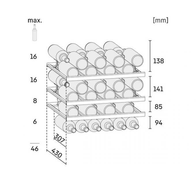 Винный шкаф Liebherr UWKes 1752-26 001 GrandCru встраиваемый
