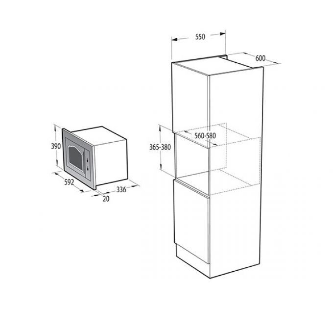 СВЧ-печь Gorenje BM235CLI