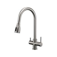 Смеситель Paulmark Lange La214212-BS (NI), брашированная сталь (никель)