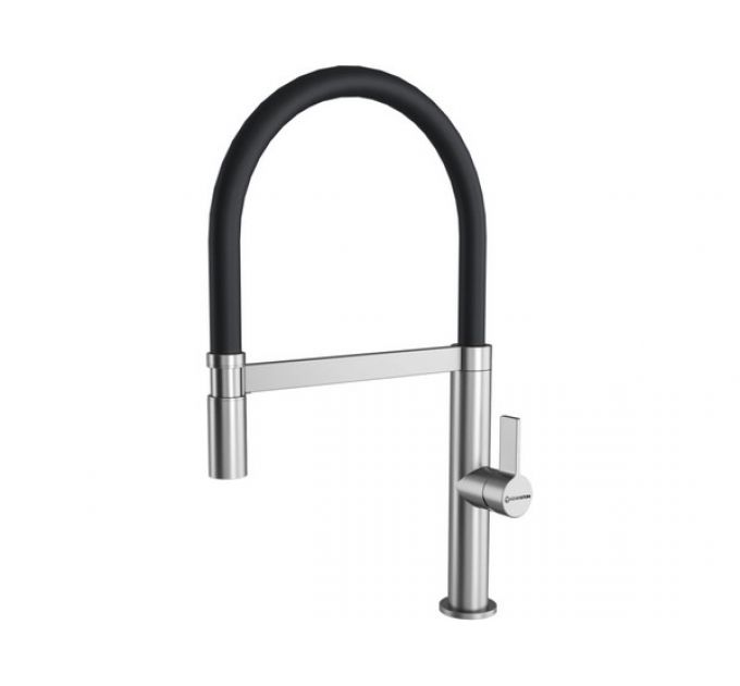 Смеситель Kuchenstern TURM-E нержавеющая сталь