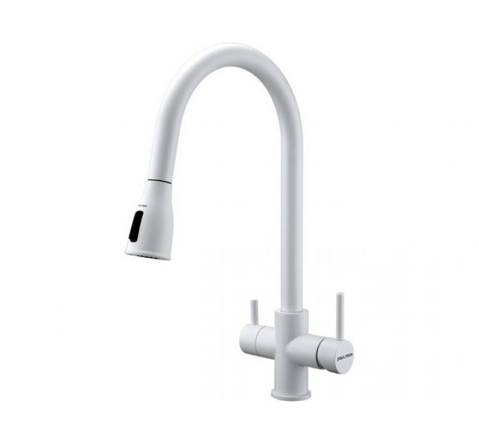 Смеситель Paulmark Lange La214212-WH (431), белый матовый