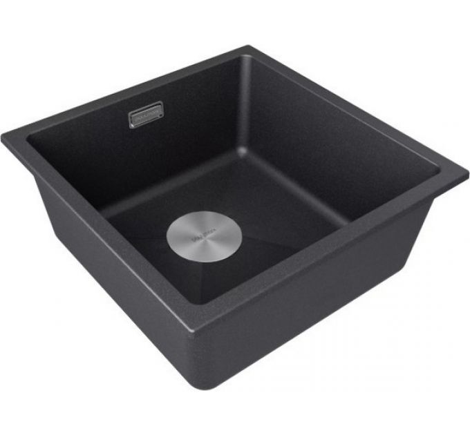 Мойка Paulmark Lumi 45uni LU45-BL, черный гранит