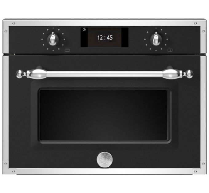 Духовой шкаф Bertazzoni F457HERVTNE компактный с паром