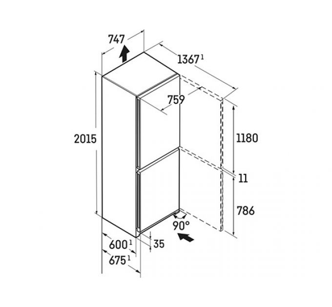 Холодильник Liebherr CNsfd 7723-20 001