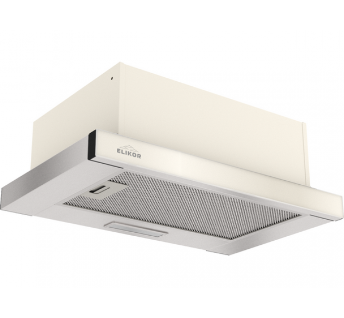 Вытяжка Elikor Интегра GLASS 60Н-400-В2Д нерж/стекло бежевое