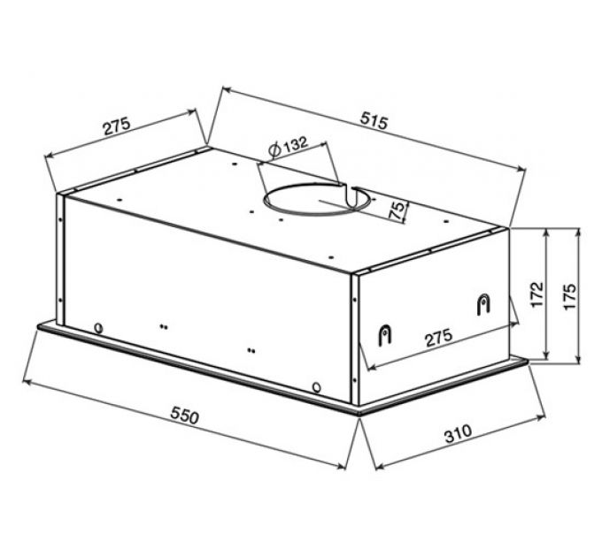 Вытяжка Teka GFG2 BLACK (40446752)